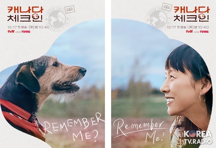 tvN ‘캐나다 체크인’, 이효리와 강아지의 특별한 시선 담은 공식 포스터 공개!